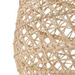Hängeleuchte BOHO, Ø 60 cm, naturbraun, Rattan, E27