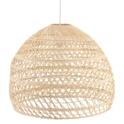Hängeleuchte BOHO, Ø 60 cm, naturbraun, Rattan, E27