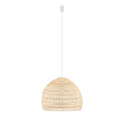 Hängeleuchte BOHO, Ø 43 cm, naturbraun, Rattan, E27