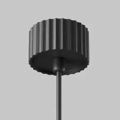 Hängeleuchte Calipso, schwarz, Ø 5,6 cm, Metall, GU10