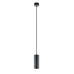 Hängeleuchte CAN, schwarz, Höhe 15 cm, Ø 6 cm, Metall, GU10