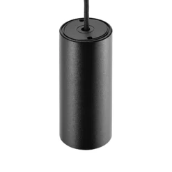 Hängeleuchte CAN, schwarz, Höhe 15 cm, Ø 6 cm, Metall, GU10