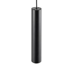 Hängeleuchte CAN, schwarz, Höhe 35 cm, Ø 6 cm, Metall, GU10