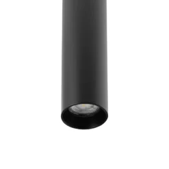 Hängeleuchte CAN, schwarz, Höhe 35 cm, Ø 6 cm, Metall, GU10