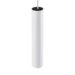 Hängeleuchte CAN, weiß, Höhe 35 cm, Ø 6 cm, Metall, GU10