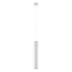 Hängeleuchte CAN, weiß, Höhe 35 cm, Ø 6 cm, Metall, GU10
