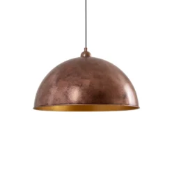 Hängeleuchte Casimir, kupfer brüniert, Ø 50 cm, Metall, E27