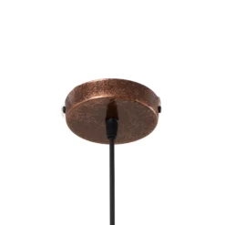 Hängeleuchte Casimir, kupfer brüniert, Ø 50 cm, Metall, E27