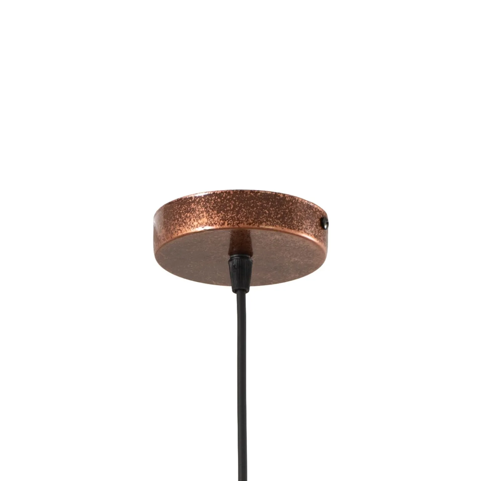 Hängeleuchte Claus, kupfer/gold, Ø 35 cm, Metall