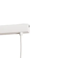 Hängeleuchte Cono, dreiflammig, linear, Länge 75 cm, weiß