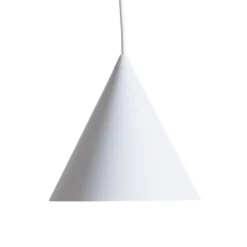 Hängeleuchte Cono, dreiflammig, linear, Länge 75 cm, weiß