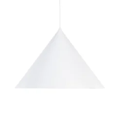 Hängeleuchte Cono, 1-flammig, Ø 50 cm, weiß, E27