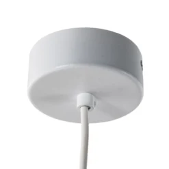 Hängeleuchte Cono, weiß, Ø 19 cm, Stahl, einflammig