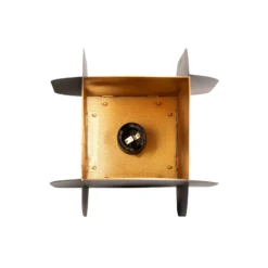 Hängeleuchte Corner, schwarz, Höhe 35 cm, Metall, E27