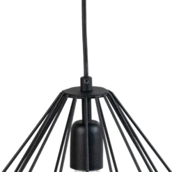 Hängeleuchte Diamond, schwarz, Metall, Ø 37 cm, E27