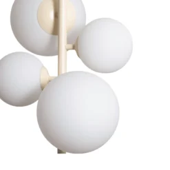 Hängeleuchte Dione, opal/creme, 4-flammig