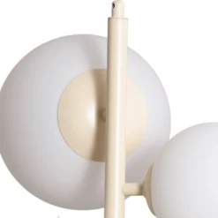 Hängeleuchte Dione, opal/creme, 4-flammig