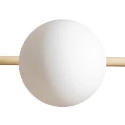 Hängeleuchte Dione, opal/creme, 6-flammig