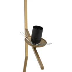 Hängeleuchte Dolunay, 43 cm lang, 2-flammig, goldfarben, E27