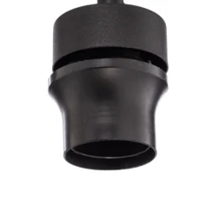 Hängeleuchte Elio, Glas, braun/klar/grau, 3-flg., dezentral