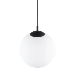 Hängeleuchte Esme, Opalglas, einflammig, Ø 35 cm