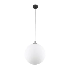 Hängeleuchte Esme, Opalglas, einflammig, Ø 35 cm