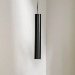 Hängeleuchte Eye, 1fl, schwarz, Schirmhöhe 40 cm