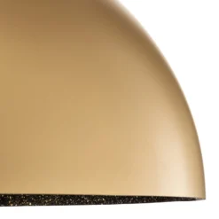 Hängeleuchte Fera, gold/schwarz gesprenkelt, Ø90cm