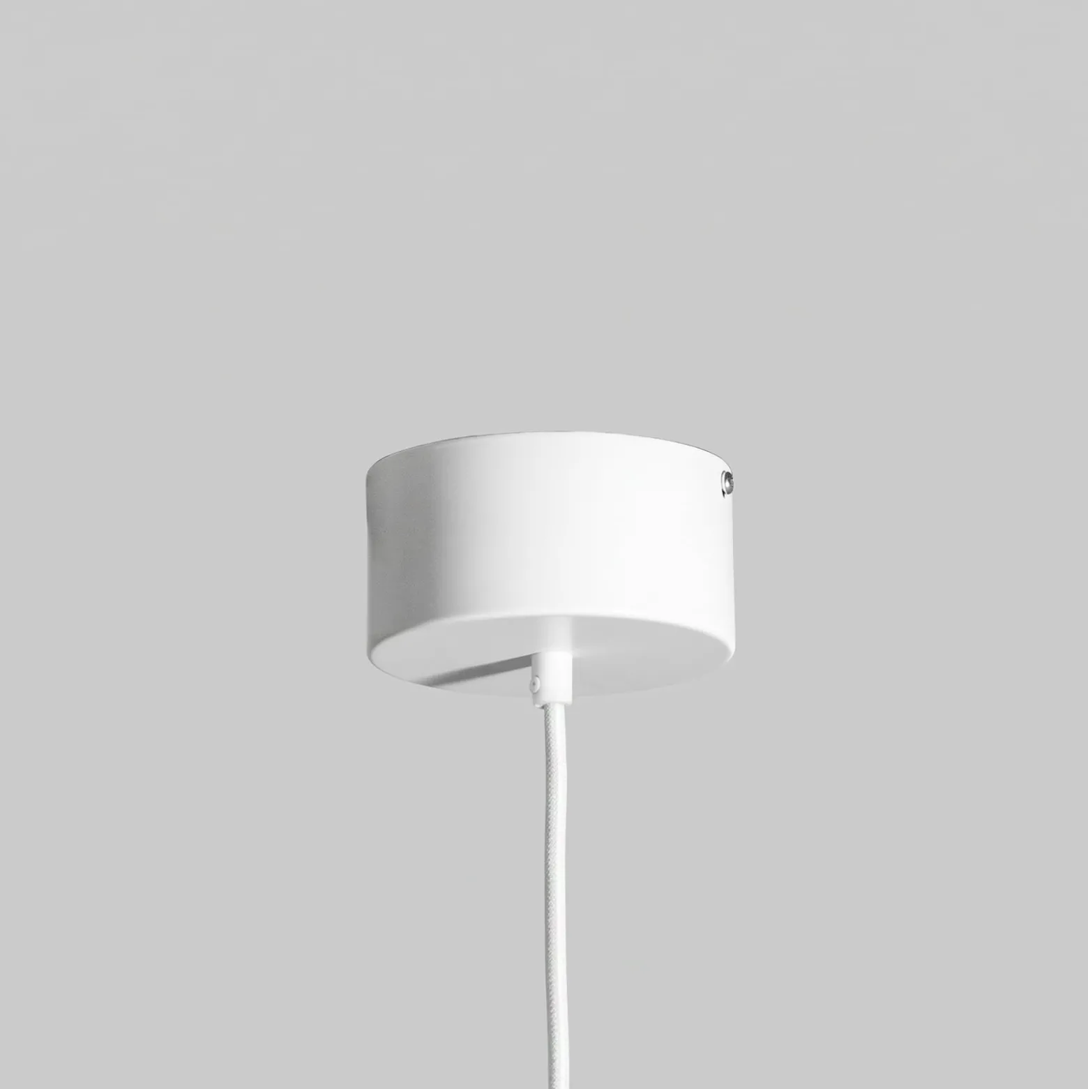 Hängeleuchte Funda, weiß, Ø 30 cm, 1-flammig, Metall/Glas