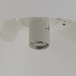 Hängeleuchte Funda, weiß, Länge 110 cm, 3-flg., Metall/Glas