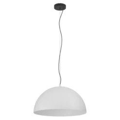 Hängeleuchte Gaetano 1, Ø 53 cm, grau/weiß, Stahl