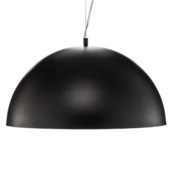 Hängeleuchte Gaetano 1, Ø 53 cm, schwarz/kupfer, Stahl