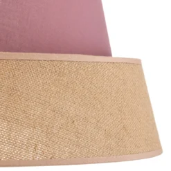 Hängeleuchte Galaxy Soft Nature, rosa/braun