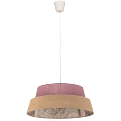 Hängeleuchte Galaxy Soft Nature, rosa/braun