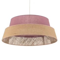Hängeleuchte Galaxy Soft Nature, rosa/braun