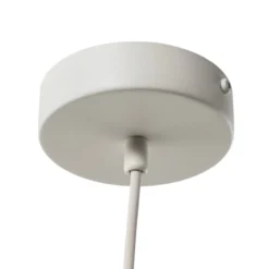 Hängeleuchte GAMBIT, cremeweiß, Ø 10 cm, Metall, GU10-LED