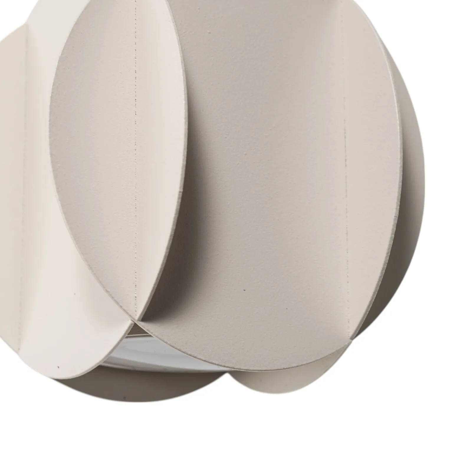 Hängeleuchte GAMBIT, cremeweiß, Ø 10 cm, Metall, GU10-LED
