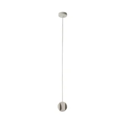 Hängeleuchte GAMBIT, cremeweiß, Ø 10 cm, Metall, GU10-LED