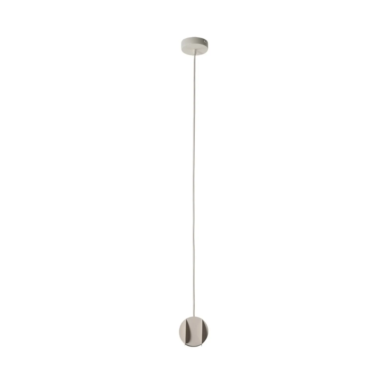 Hängeleuchte GAMBIT, cremeweiß, Ø 10 cm, Metall, GU10-LED