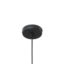 Hängeleuchte Glenora, schwarz, Ø 18 cm, Metall, E27