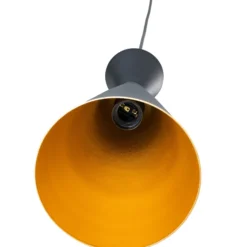 Hängeleuchte Glenora, schwarz, Ø 18 cm, Metall, E27