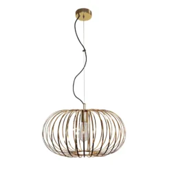 Hängeleuchte Globe, Ø 51 cm, goldfarben, 1-flammig, E27