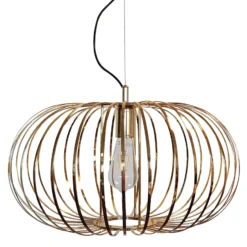 Hängeleuchte Globe, Ø 51 cm, goldfarben, 1-flammig, E27