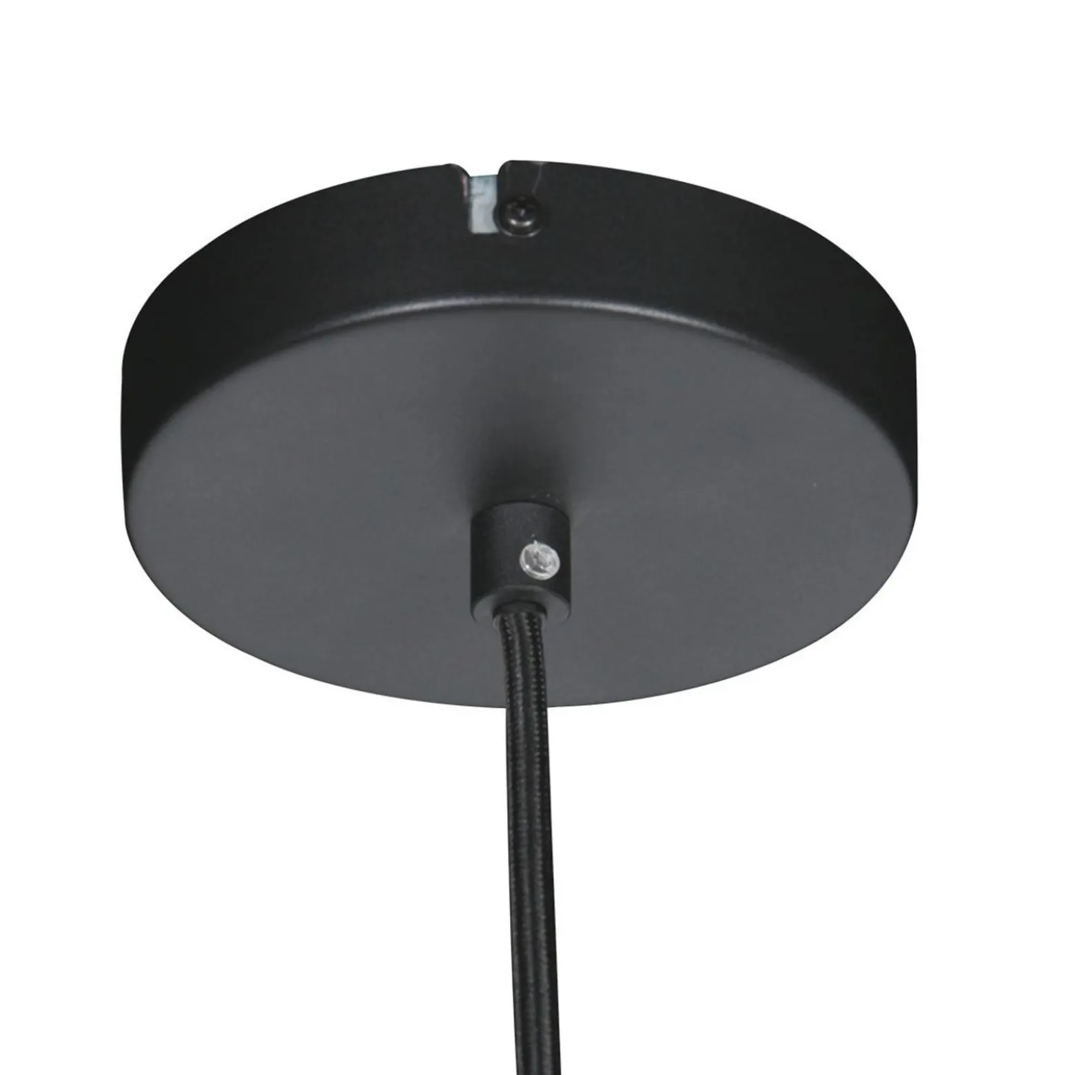 Hängeleuchte Halo Cirque, schwarz, Metall, Ø 50 cm, E27