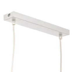 Hängeleuchte Linobianco, linear, vierflammig