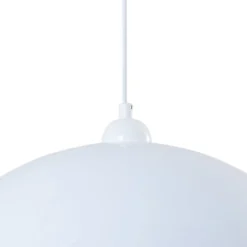 Hängeleuchte Lipeo, weiß/gold, Ø 50 cm, Metall, E27