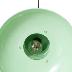 Hängeleuchte Lorenz, mintgrün, Ø 34 cm, Metall, E27