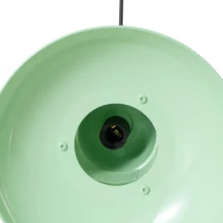 Hängeleuchte Lorenz, mintgrün, Ø 34 cm, Metall, E27