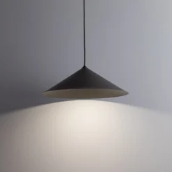 Hängeleuchte Lume L, braun, Metall, Ø 40 cm, GX53