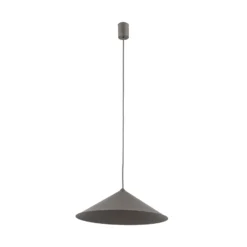 Hängeleuchte Lume L, braun, Metall, Ø 40 cm, GX53